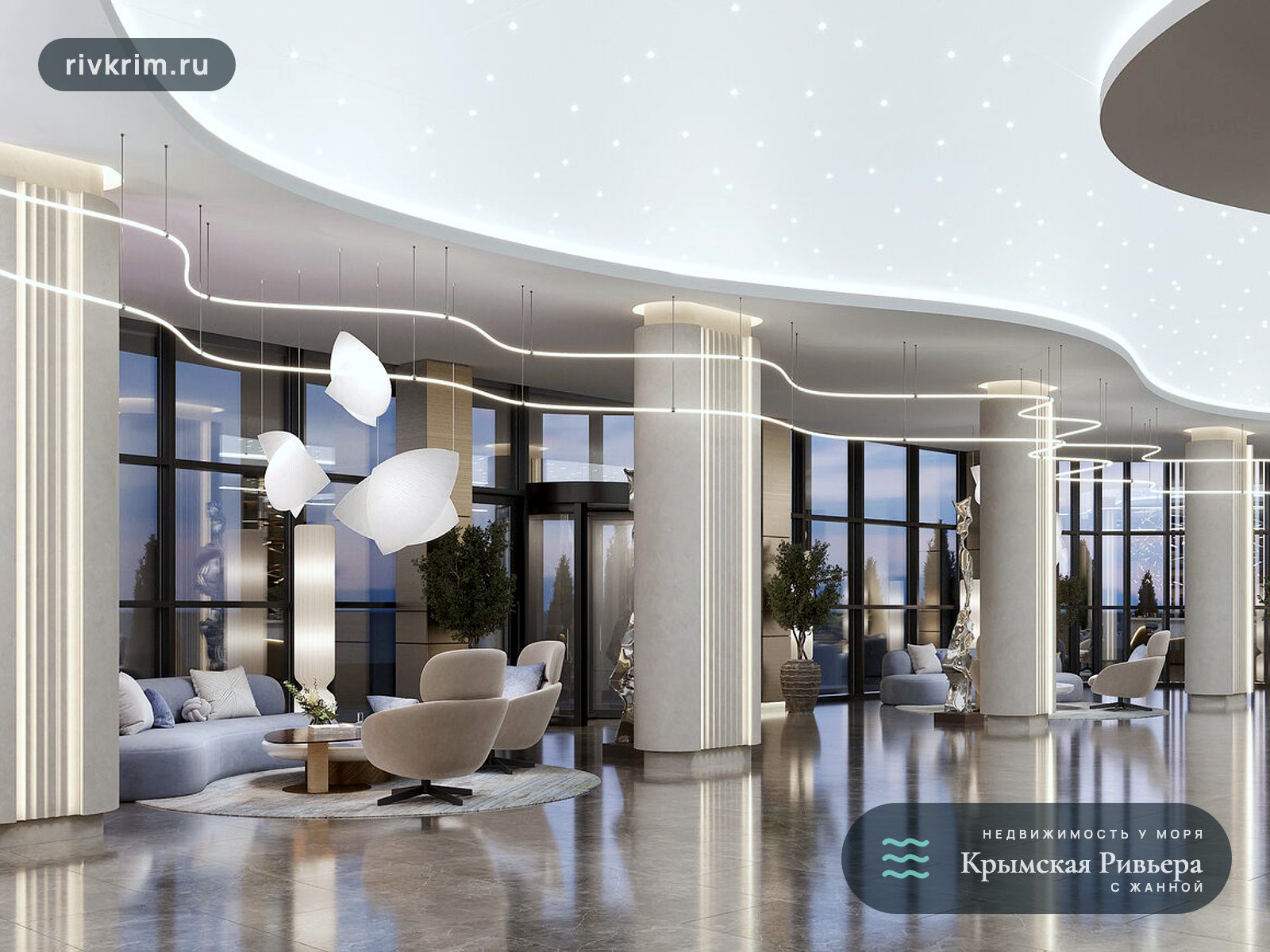 Евпатория ЖК "Мойнако Ривьера" 1-комнатная квартира 31 м²